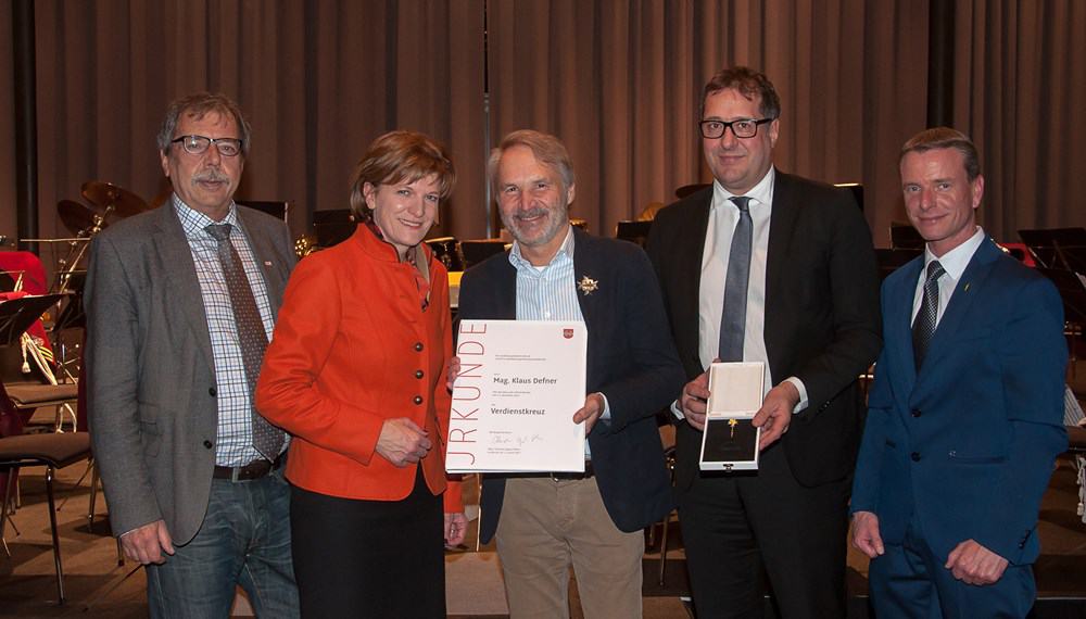 Ehrung Klaus Defner