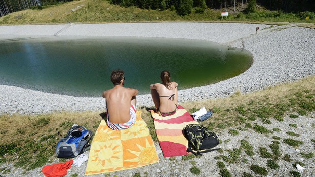 Der Kofel-Schneiteich soll zum Badeteich ausgebaut werden. Foto Böhm